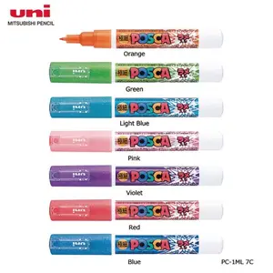 UNI POSCA-Marker-Set, Acryl-PC-1M, 3M, 5M, 8K, 17K, 17/15/15 Farben Pops Poster Pop/Art 8 Hauptverkauf POSCA PC 8K - №1