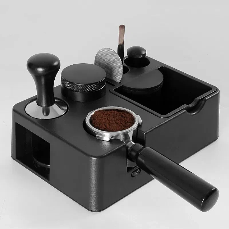 51/53/58mm ABC coffee tamper powder press stand dispenser with base bits box case mutifunction handle rack coffeeware storage