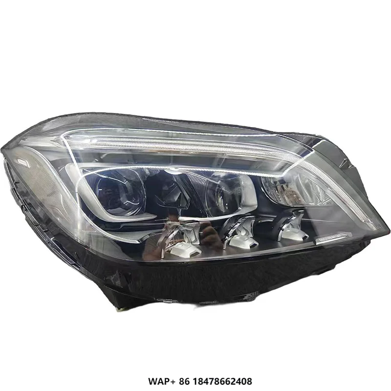 

For W218 Headlights 2016-2019 Cls260 CLS300 CLS320 Cls350 Cls550 Cls63 AMG Original Geometric Headlamps