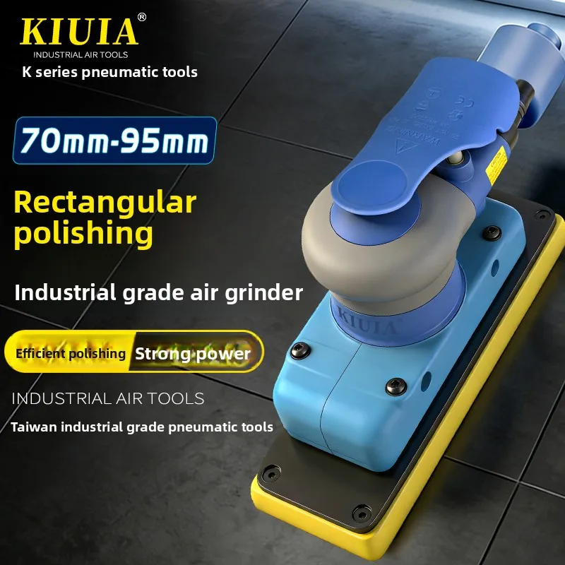 Rectangular Grinding Machine, Pneumatic Dry Grinder, Automotive Putty Sponge Sandpaper Machine, Mold Polishing Square Grinder, Dry Grinding Head