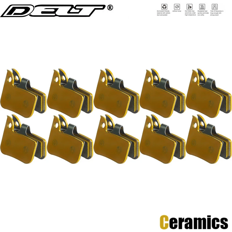 DELT 10 Pair Ceramics Bicycle Disc Brake Pads,FOR SRAM AVID Level,TLM,Level ,Red 22,B1,Force 22,CX1,Rival 22,S700,BIKE,Parts