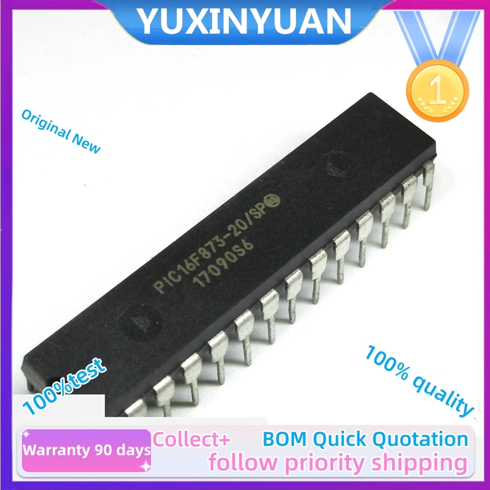 

10PCS PIC16F873-20/SP PIC16F873-20 PIC16F873 DIP-28 in stock 100%good