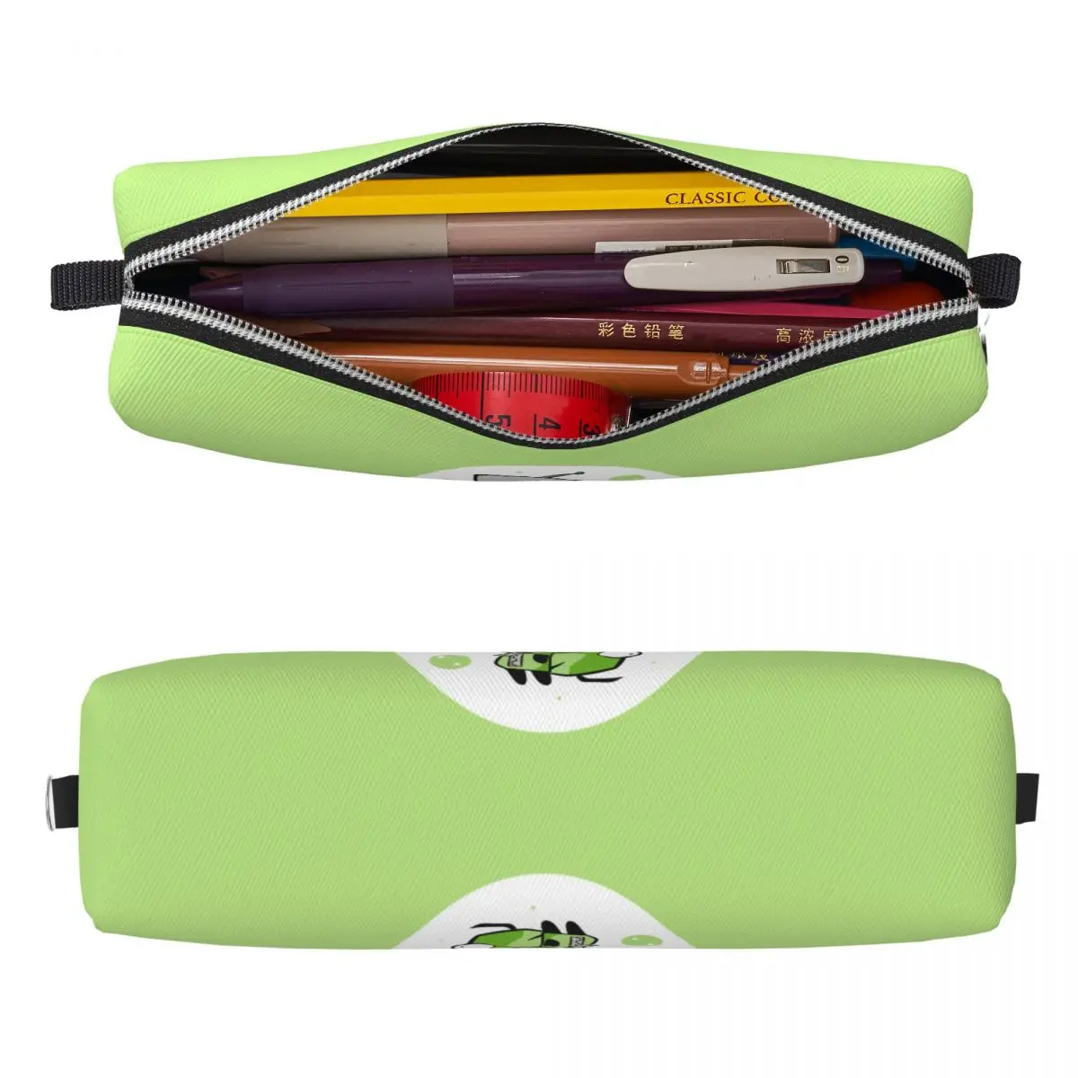 Classic Invaders Zim Cartoon Pencil Cases Pencilcases Pen Holder for Student Large Storage Bags Students School Gifts Stationery