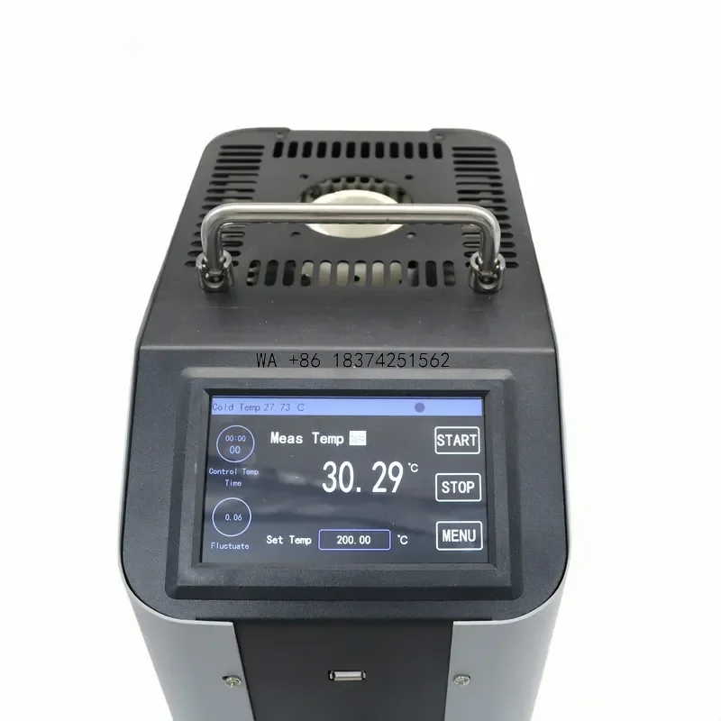 Wmwmnu for 50-650C Portable Dry Block Temperature Calibrator On-site Temperature Calibration Instrument