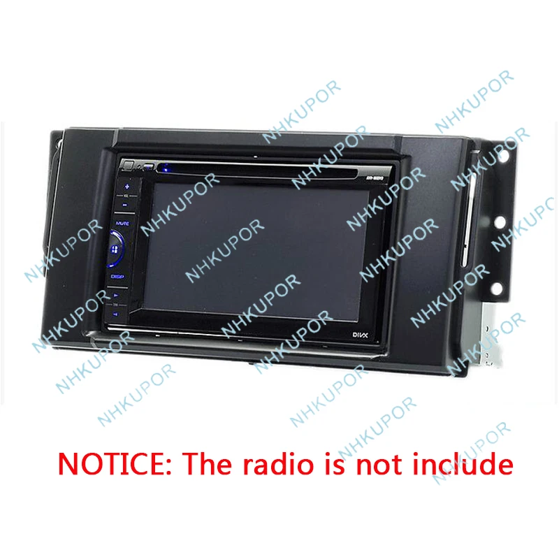 Car Radio Fascia For LAND ROVER Freelander/Discovery 2007~2011 Auto Stereo Refit Dash CD Trim Installation Frame Kit - view 5