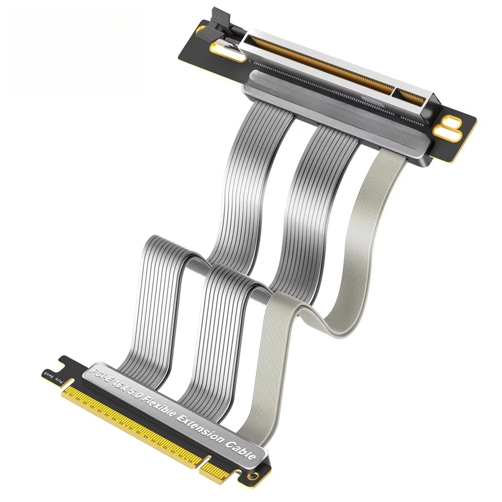 

High Speed PCI-E 5.0 X16 90 Degree Vertical Installation GPU Expansion Cable for Desktop in Stock