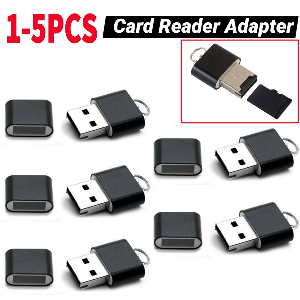 

Мини USB 2,0 T флеш TF Micro SD кардридер из алюминиевого сплава адаптер