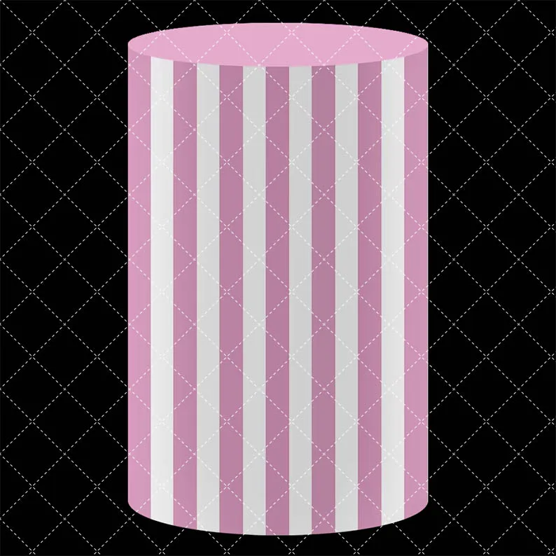 Mehofond الأحمر السيرك اسطوانة يغطي ل كرنفال حفلة عيد ميلاد ديكور الركيزة غطاء عيد ميلاد استحمام الطفل الحلويات الدعائم المرنة