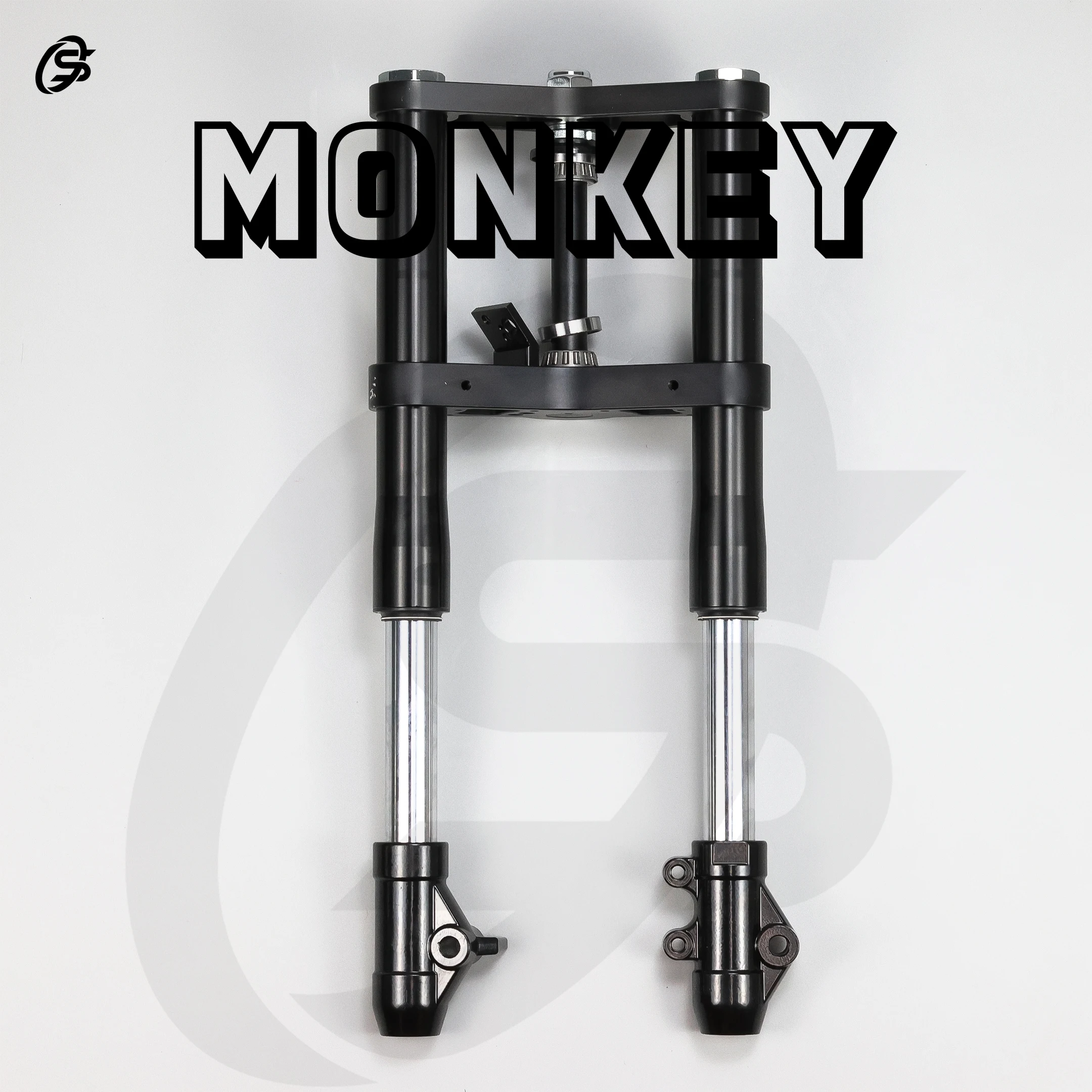 Z50 Front Fork Kit 540mm Z50 Monkey Black Front Shock Absorber Kit Motorcycles Accessories Z50 Parts Rebound Speed Unadjustable