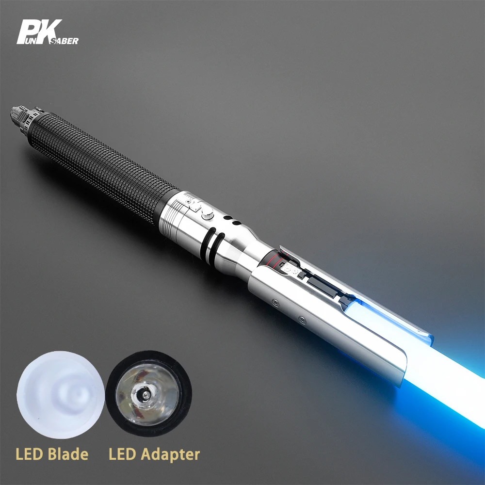 PunkSaber-Sable de luz láser de Neopixel, espada láser Jedi sensible a los duelos pesados, suave, cambio infinito, juguete con sonido