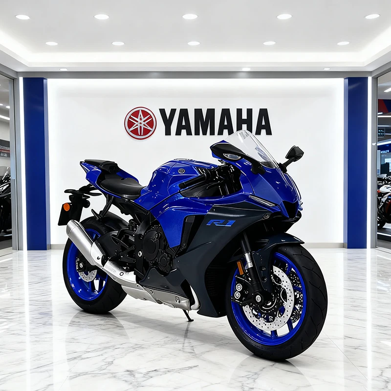 

1:9 YAMAHA YZF-R1 YZFR1 Alloy Die Cast Motorcycle Model Vehicle Collection Sound and Light Off Road Autocycle Toys Car