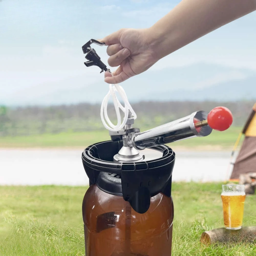 Craft Brewing Outdoor Convenient Barrel Brewer Beer Beer Beer Plate Dispenser Type A KegLand 5