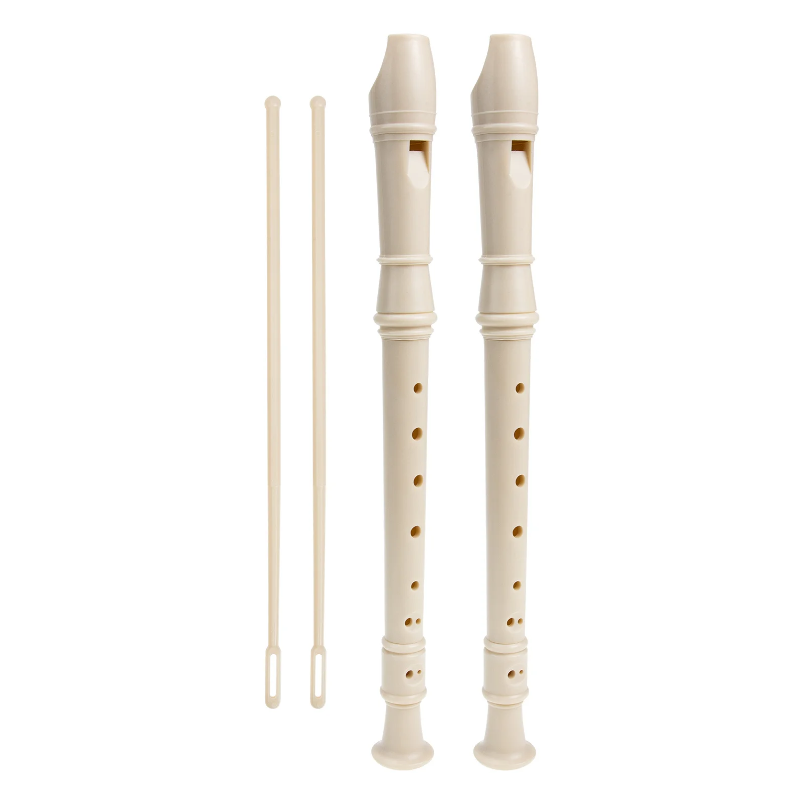 

2 Sets Clarinet Wind Instrument 8-hole Beginner Resin Holes Practice Musical