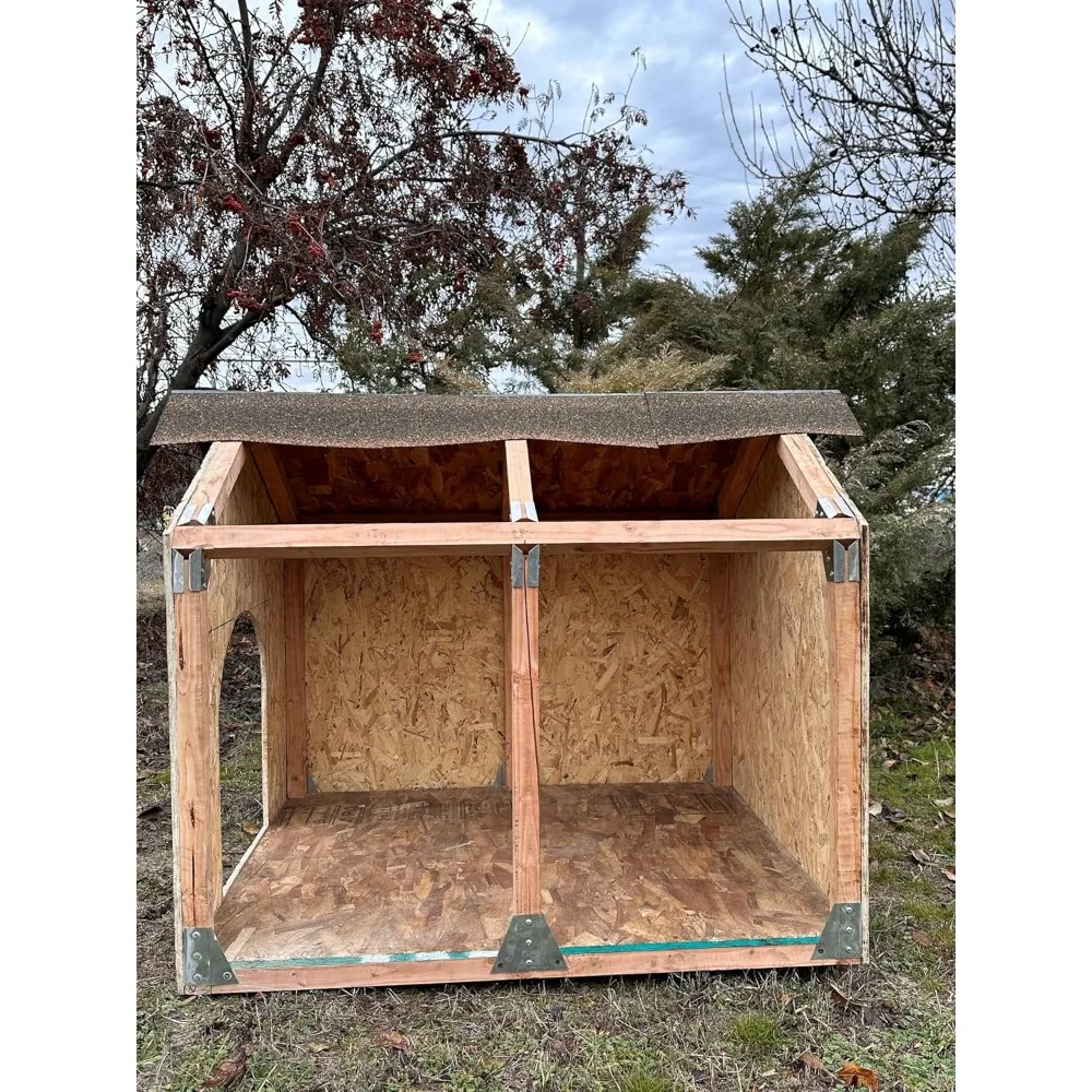 بيت الكلب. يمكنك صنعها بنفسك قم ببناء منزل الكلاب الخاص بك مع مجموعة دعاماتنا الفريدة. تتضمن أقواس ومجموعة كاملة من الخطط. صنع في الولايات المتحدة الأمريكية.