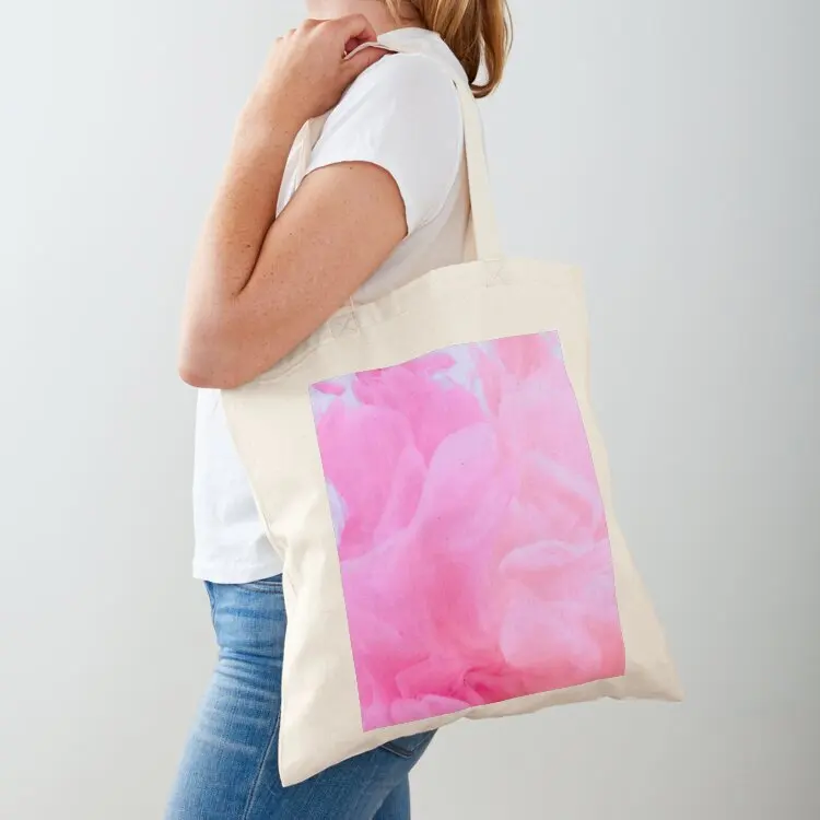 

Pink Flow (Abstract) Tote Bag Big bag women the tote bag woman shopping shopping trolley