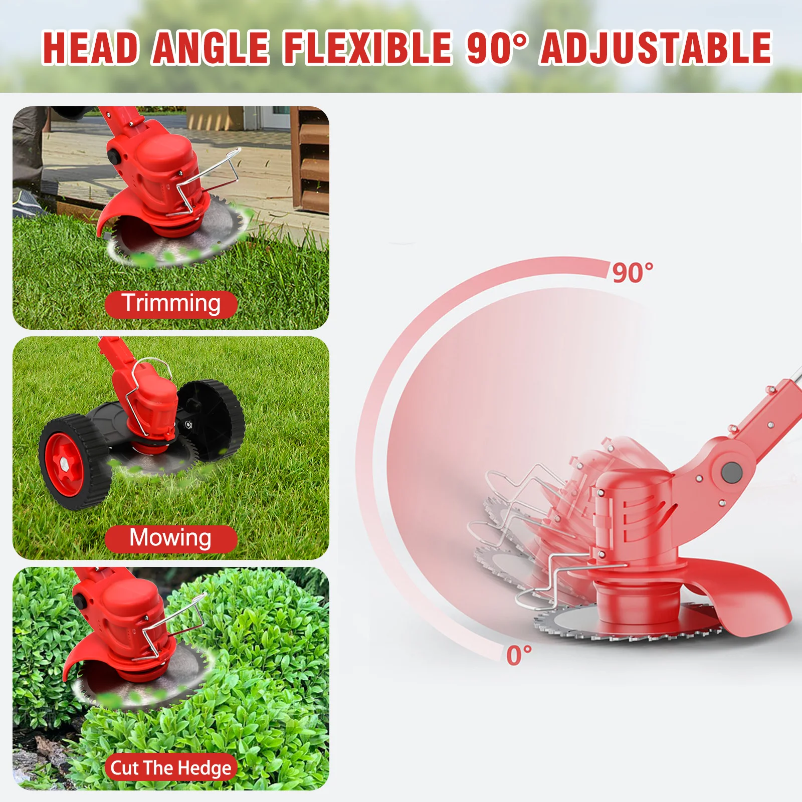 Coupe-herbe électrique sans fi - Gardening Tools Edger avis et prix