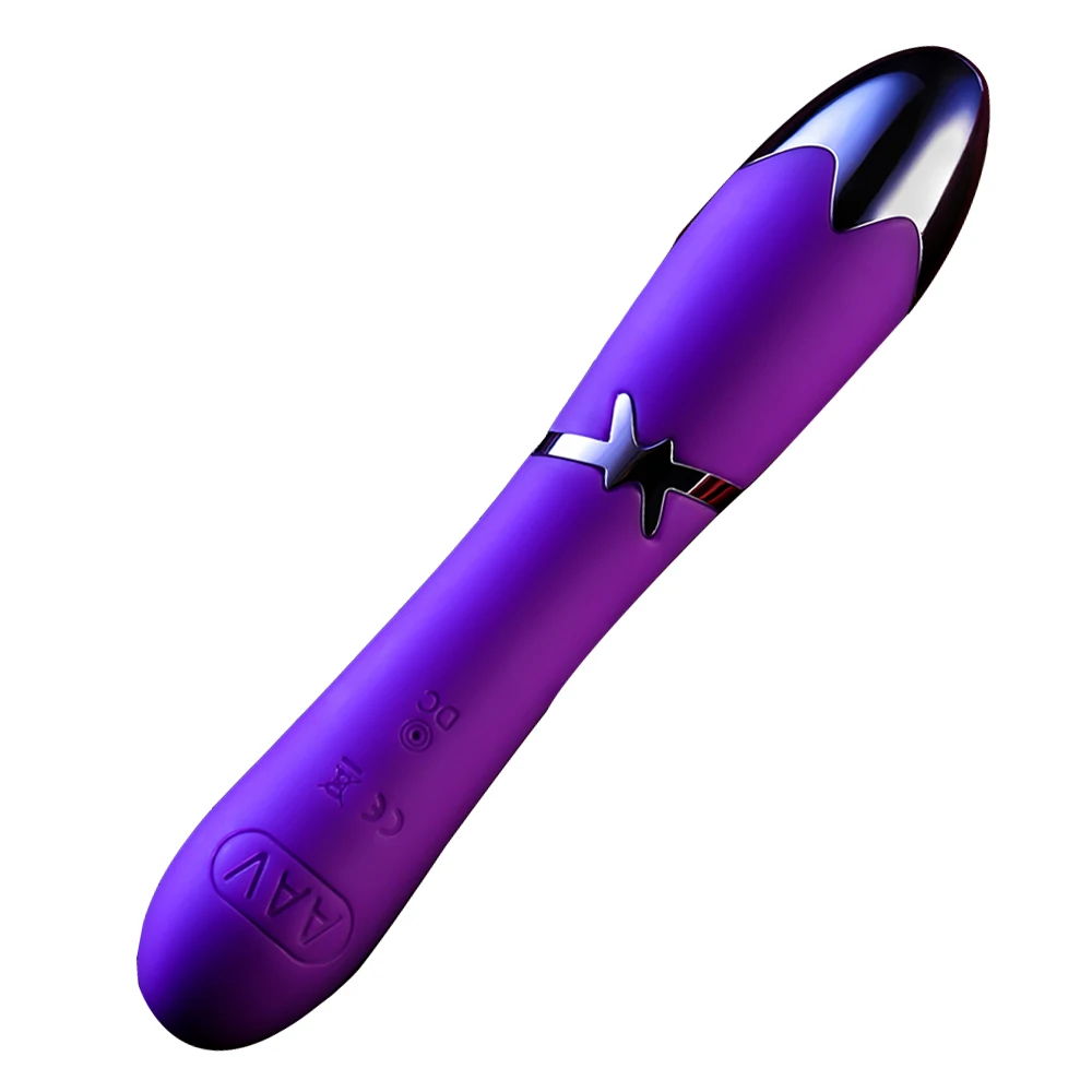 2 In 1 Electric Shock Vibrators For Female G Spot Clitoris Stimulator Anal Vagina Vibrating Men Women Silicone Adult Sex Toys