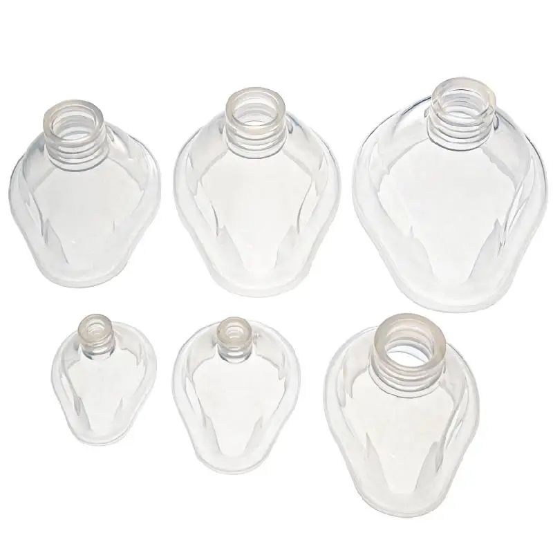 Canack Anesthesia Mask Reusable Medical Silicone Anesthesia Masks For Clinic 1pc/6pcs High Quality