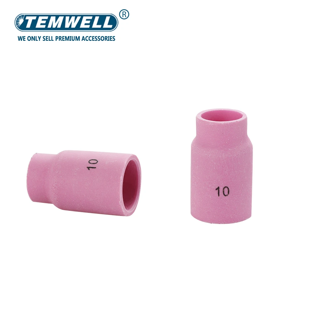 Imagem -04 - Tig Alumina Bico de Gás Lente Cup 54n12 Wp17 Wp-18 Wp26 54n Series 10 Pcs