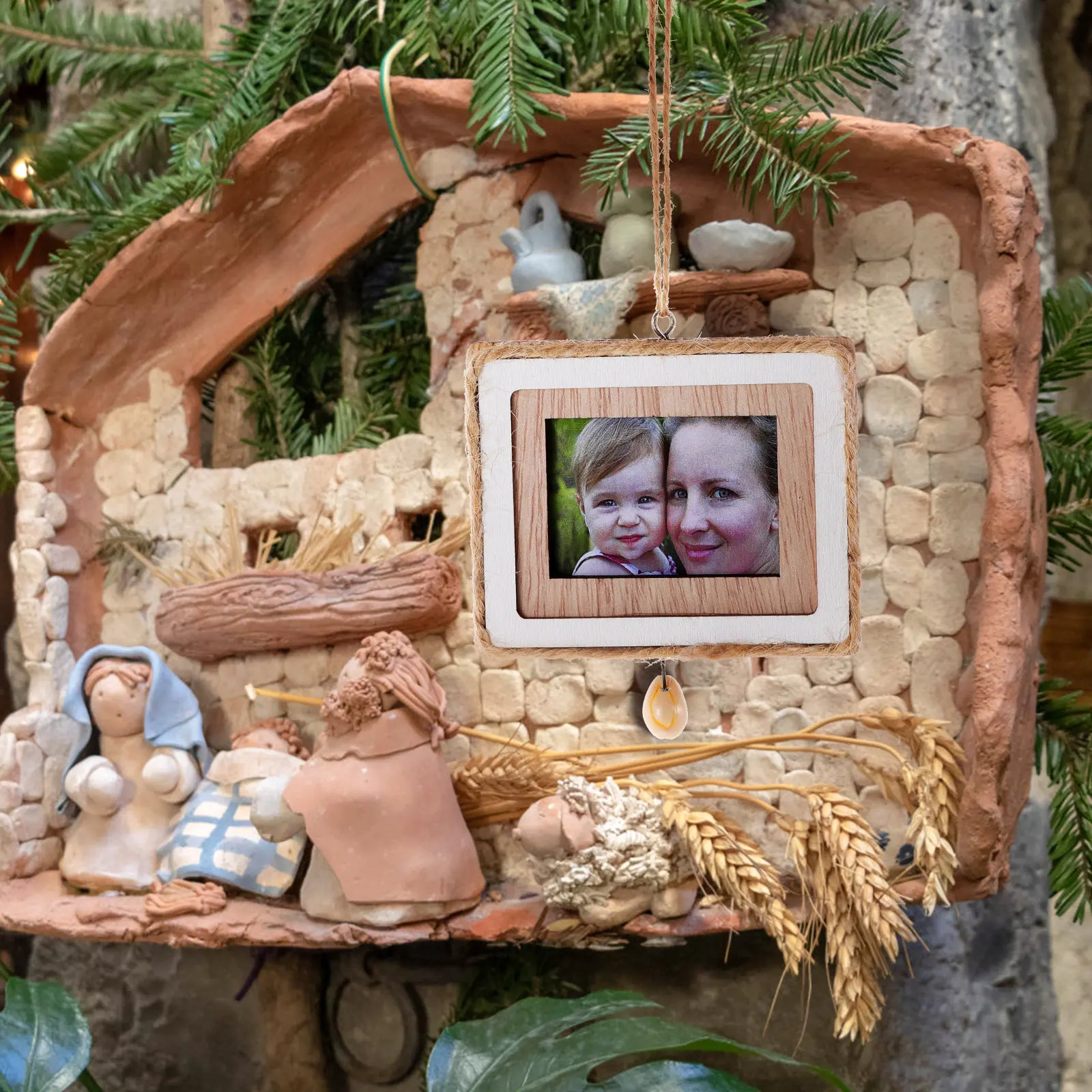 

Mini Wood Unfinished Design Smooth Surface Vintage Home Decor Craft Supplies DIY Picture Frames Wooden naments Personalized