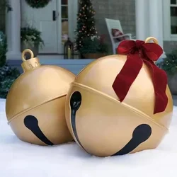 60 cm outdoor Christmas inflatable decorative ball Christmas giant ball garden tree decoration inflatable toy Christmas supplies