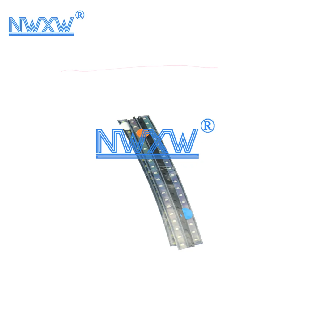 Component package 0603 SMT LED light emitting diode package, 10 pieces each in red, yellow, blue, green, and white