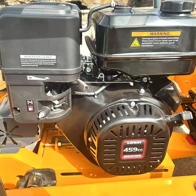 Coupeur d'herbe de tondeuse à gazon sur chenilles télécommandée de largeur de travail personnalisée de 800mm pour la ferme et le jardin