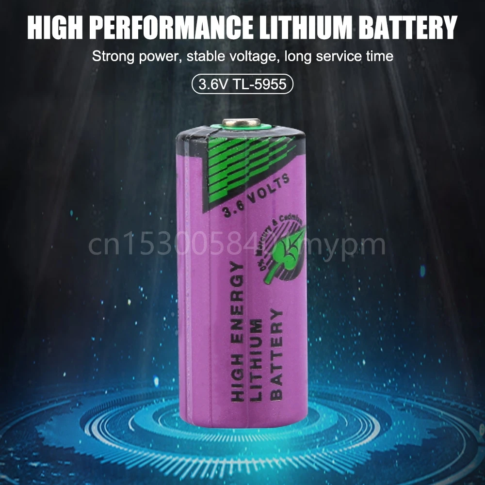 20PCS TL-5955 14335 2/3AA 3.6V 1650mAh Disposable Lithium Battery for PLC CNC Machine Tool Water Meter Replacement Batteria