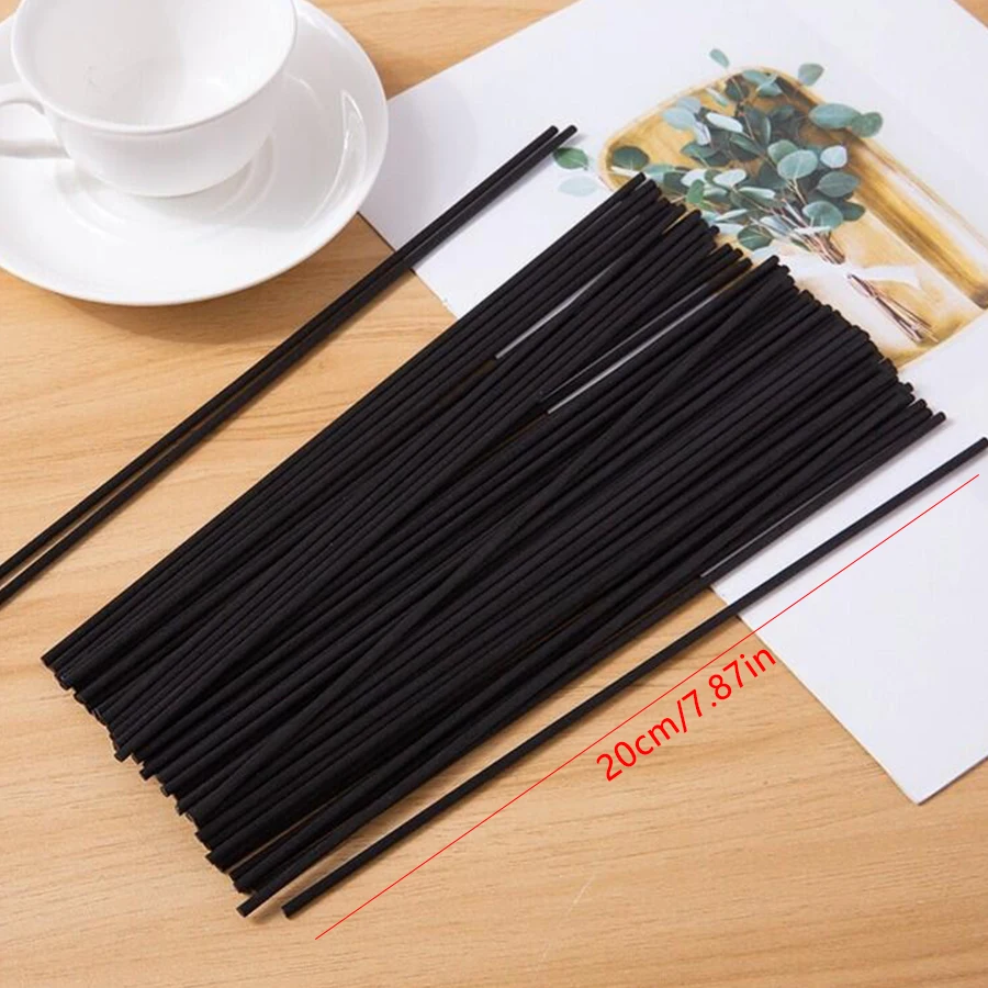 10/50pcs aromatherapy sticks, diffuser sticks, black fragrance diffusing strips, long-lasting, suitable for indoor use in bathro