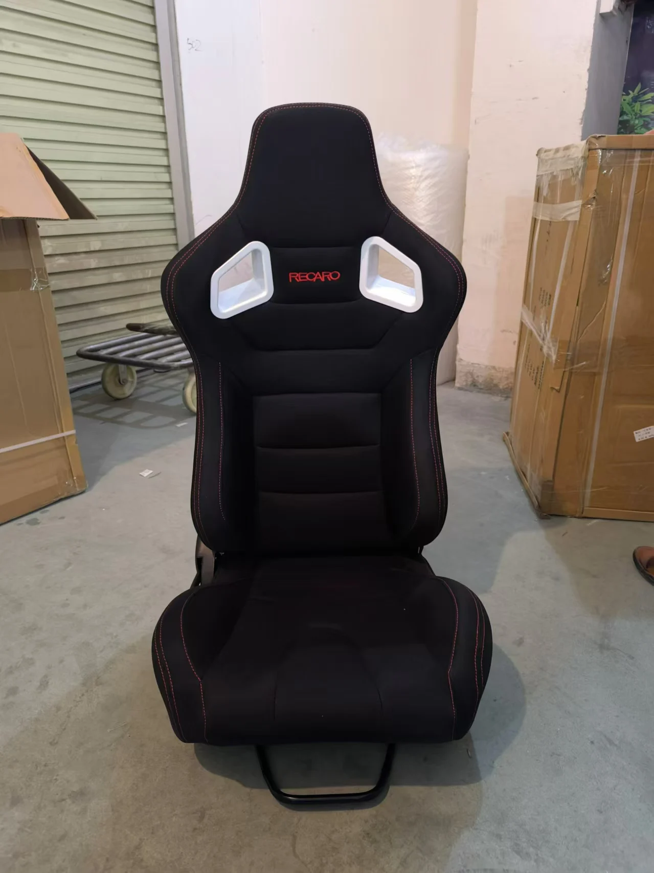 

RECARO Car Seat Adjustable Racing Seat Universal For Sport Car Simulator Bucket Seats Black Frosting Car Interior Accessories