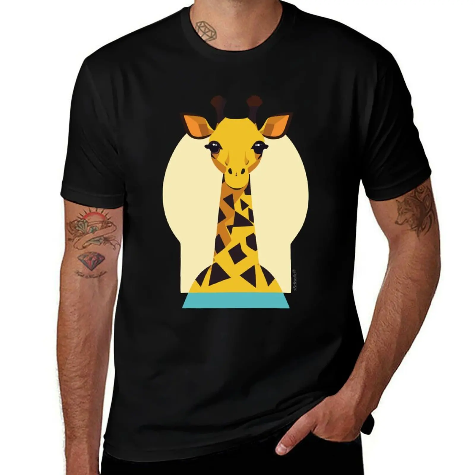 

quality cotton giraffe cotton shirts T-Shirt funny The for t of percent cotton look t 100 shirts man my shirt t high T-Shirt
