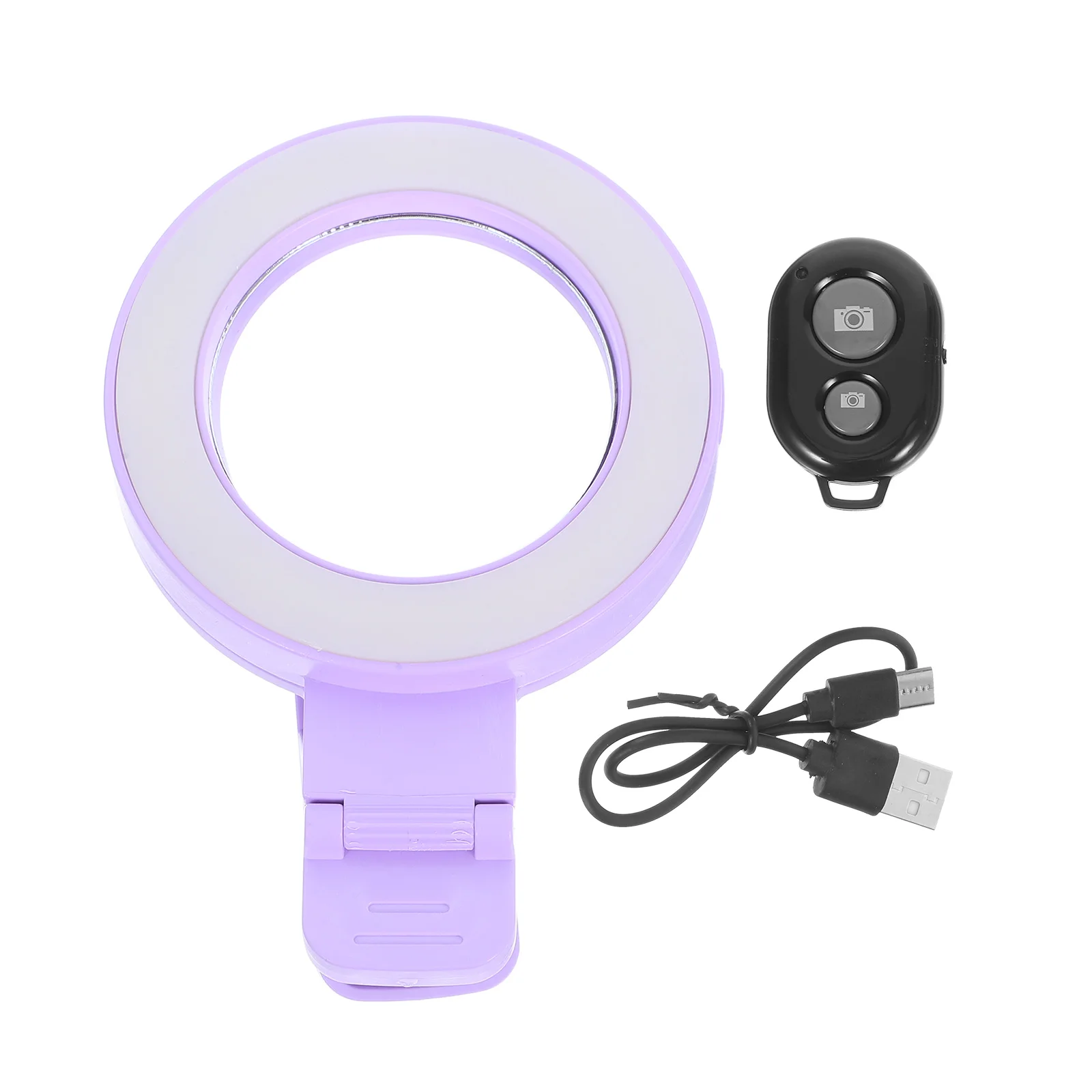 

Selfie Artifact Mobile Phone Reflection Camera Clip-on Ring Light Rear Mirror Reflector Compact for Phones Abs