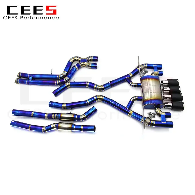 CEES Catback Exhaust For BMW M3/M4 F80/F8X S55 3.0T 2014-2018  Racing Car Exhaust System Exhaust Pipe Valve Muffler