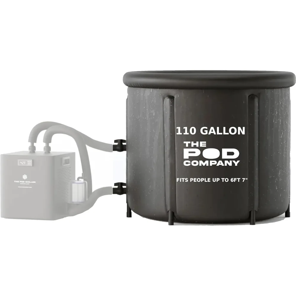 

Inflatable Ice Bath Tub 110 Gallon Cold Plunge Pool for Therapy Water Chiller Compatible