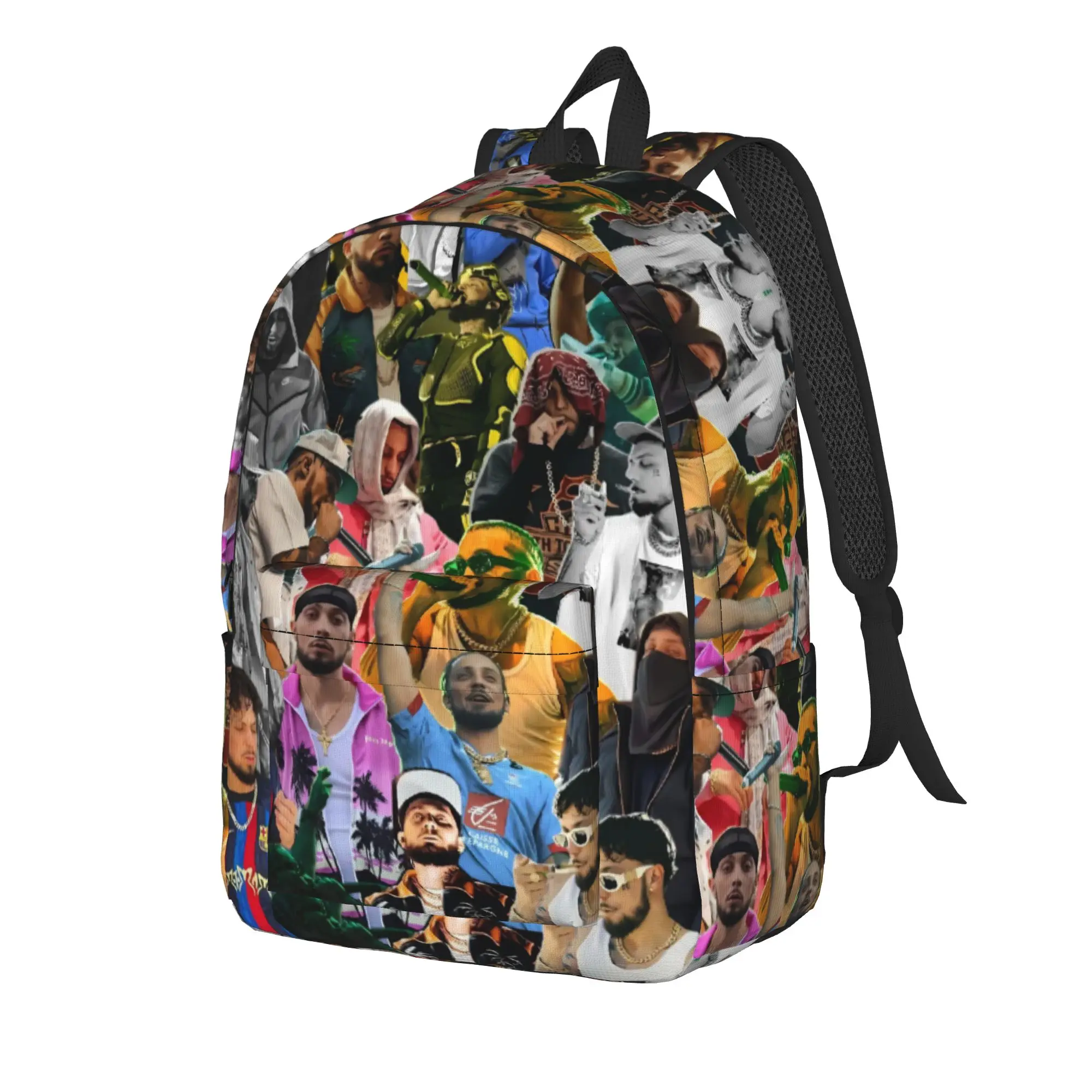 Backpack Rapper Jc Reyes Album Camping Backpacks Female Designer Print School Bags Leisure Rucksack