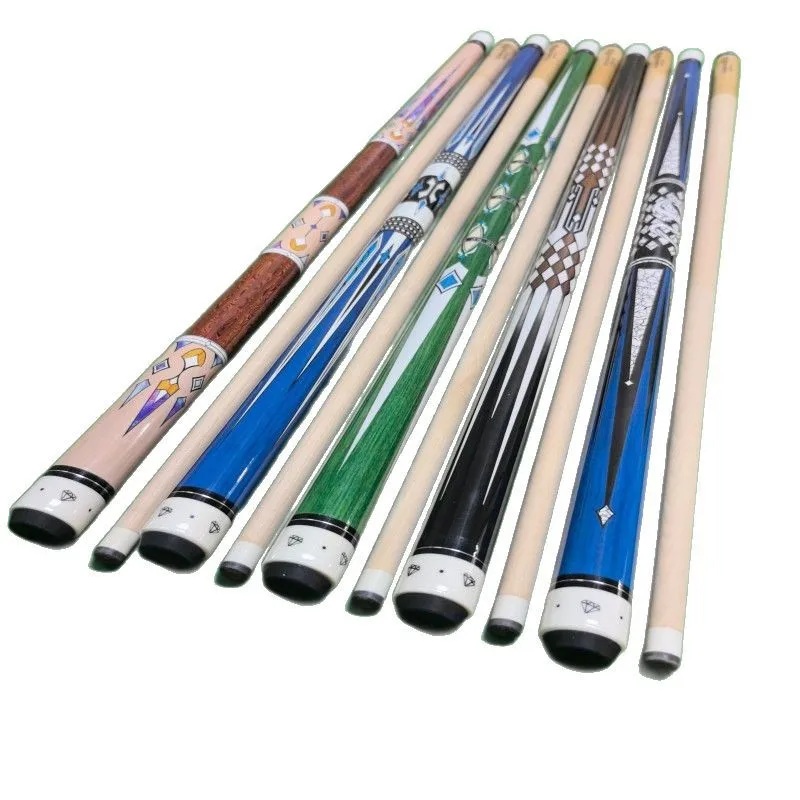 

Элитный кий для пула (девятка-болл) с большой головкой, китайский кий для восьмерки, 13 мм 1/2, разборный, оптом, из кленового дерева.