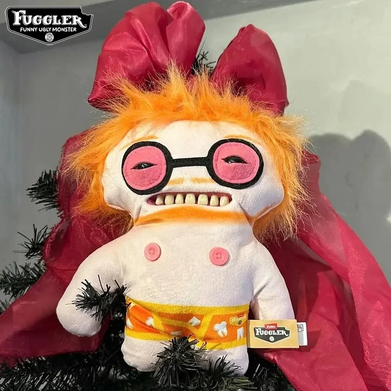 

Fuggler Hot Sale Fuggstars! Series Anime Figur Ugly Cute Teeth Monster Plush Doll Stuffed Toy Desktop Ornament Toy Birthday Gift
