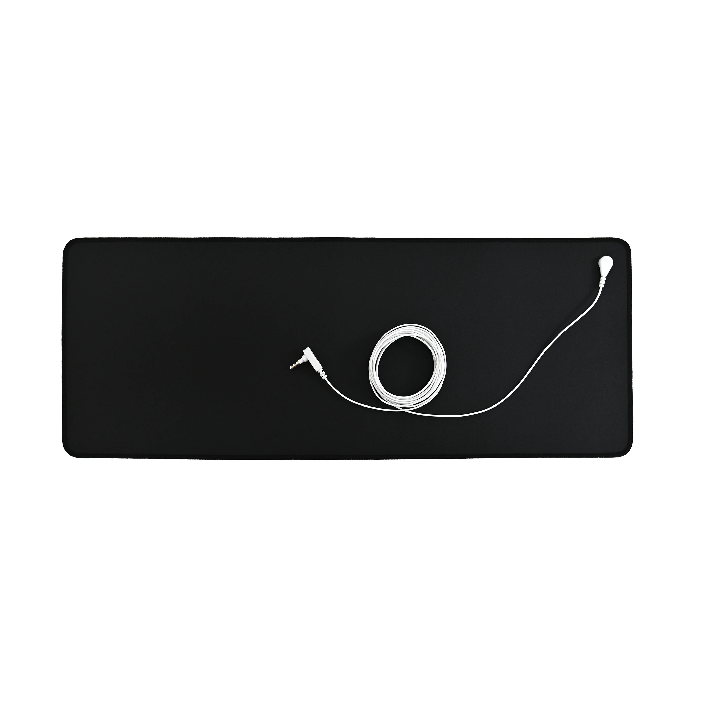 MAXSHARER Grounding Rubber Leather mat Earthing sleep mat computer mouse pad Grounding foot mat desk mat for Better sleep health