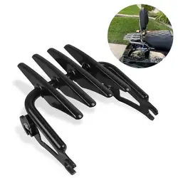 Detachable Stealth Mounting Luggage Rack Fit For Harley Touring Street Electra Glide Road King FLHT FLHX FLHR FLTR 2009-2023