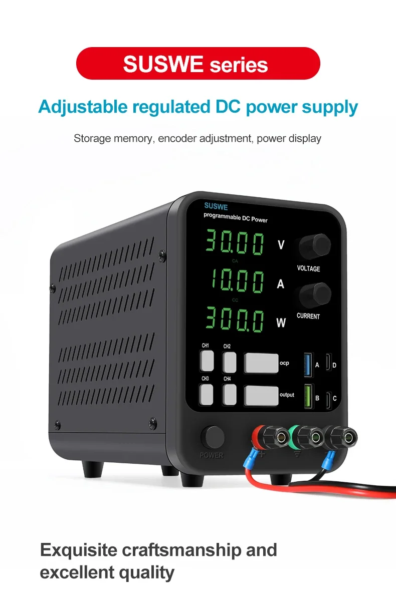 120V 3A DC Power Supply Adjustable Digit Display Laboratory Power Supplies Voltage Regulator 60V 5A 120V 3A  30V 10A for Repair