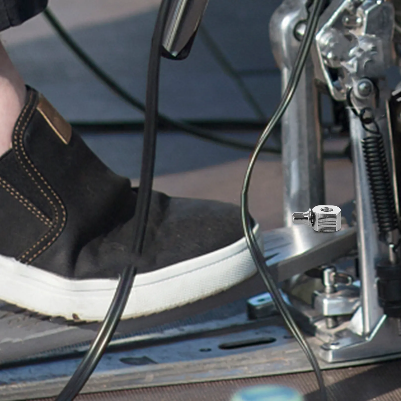 

2Pcs Drum Pedal Hammer Counterweight Stylish Durable Zinc Alloy Suitable for All Levels of Players Drum Pedal Accessories