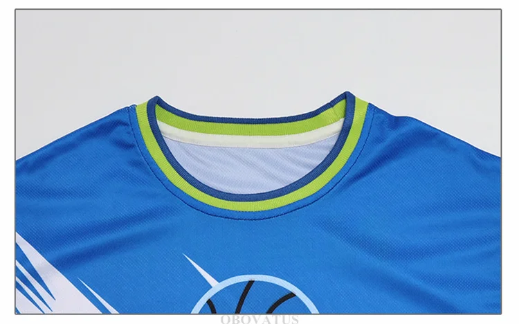 Schüler-Sportbekleidungsset für den Sommer Kinder-Sporttrikot Jungen-Team-Basketballanzüge Kinderkleidungsset Uniform 2-teiliger Trainingsanzug – Detail 14