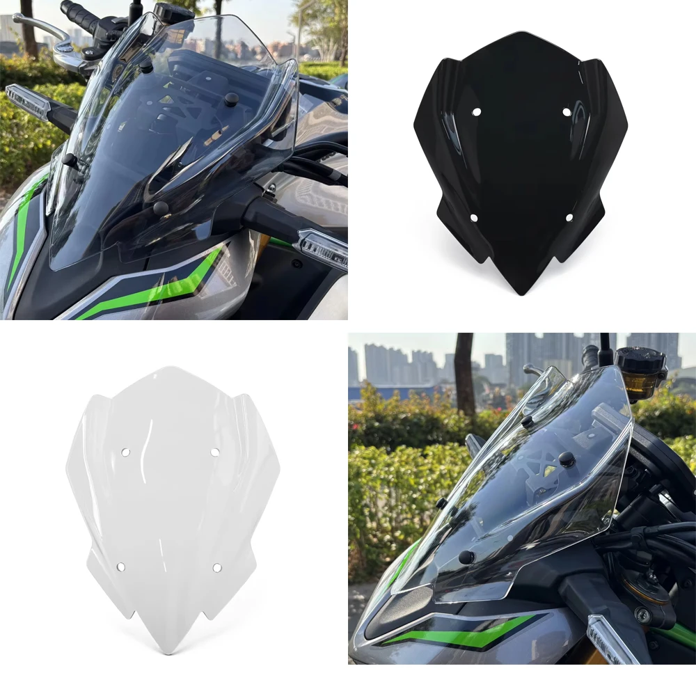 

New Motorcycle Accessories Front Wind Fairing Deflectors Windshield Windscreen Fit For Kawasaki Z900 Z900SE 2025 2026 Z900 SE