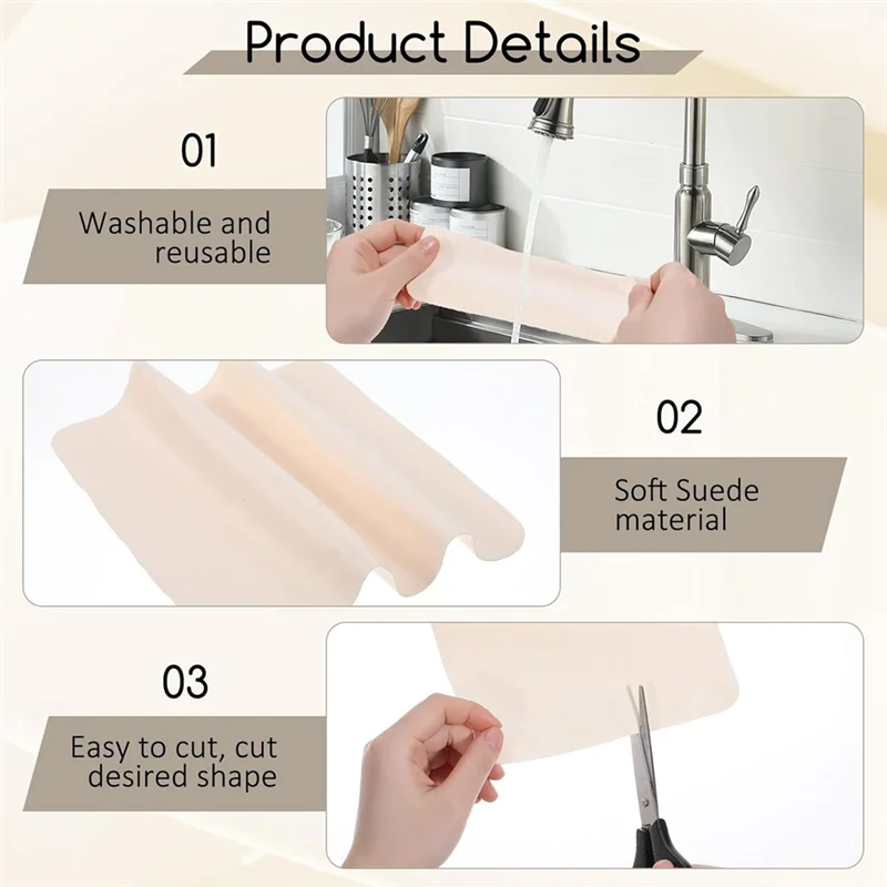 A91P Premium 15 Piece Chamois Cloth Kit For Smoothing Pot Rims, Pre-Cut Pottery Trimming Tools For Ceramics