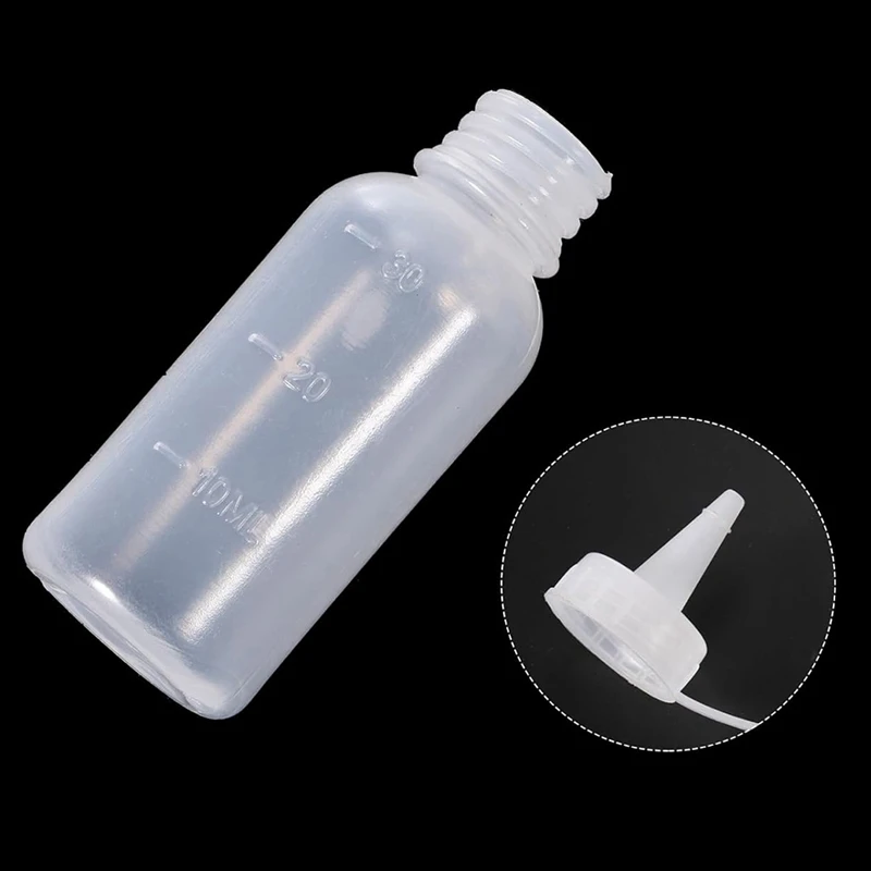 1 Oz Precisie Applicator Flessen, 8 Stuks 30Ml Naald Tip Knijpfles Kleine Knijpflessen Mini Naald Kroonkurken