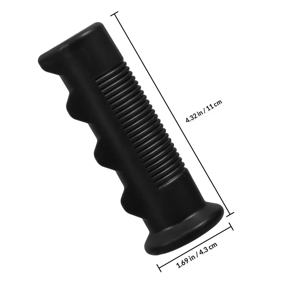 2Pcs Wheelchair Handle Sleeve Replacement Nonslip Ergonomic Grip Transport Chair Hand Cover Bicycle Scooter Cruiser Tricycle