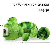 Fast shipping Pascal Rapunzel Chameleon Plush Toy Soft Stuffed Animals Plush Shoulder Plush Suitable for Parties Perfect Gift