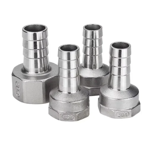 Imagen 2 del producto 1/8 ""1/4"" 3/8 ""1/2"" 3/4 ""1"" -2 ""BSP hembra 6 8 10 12 13 15 16-51mm conector de montaje de tubo de púas para manguera acoplador 304 de acero inoxidable