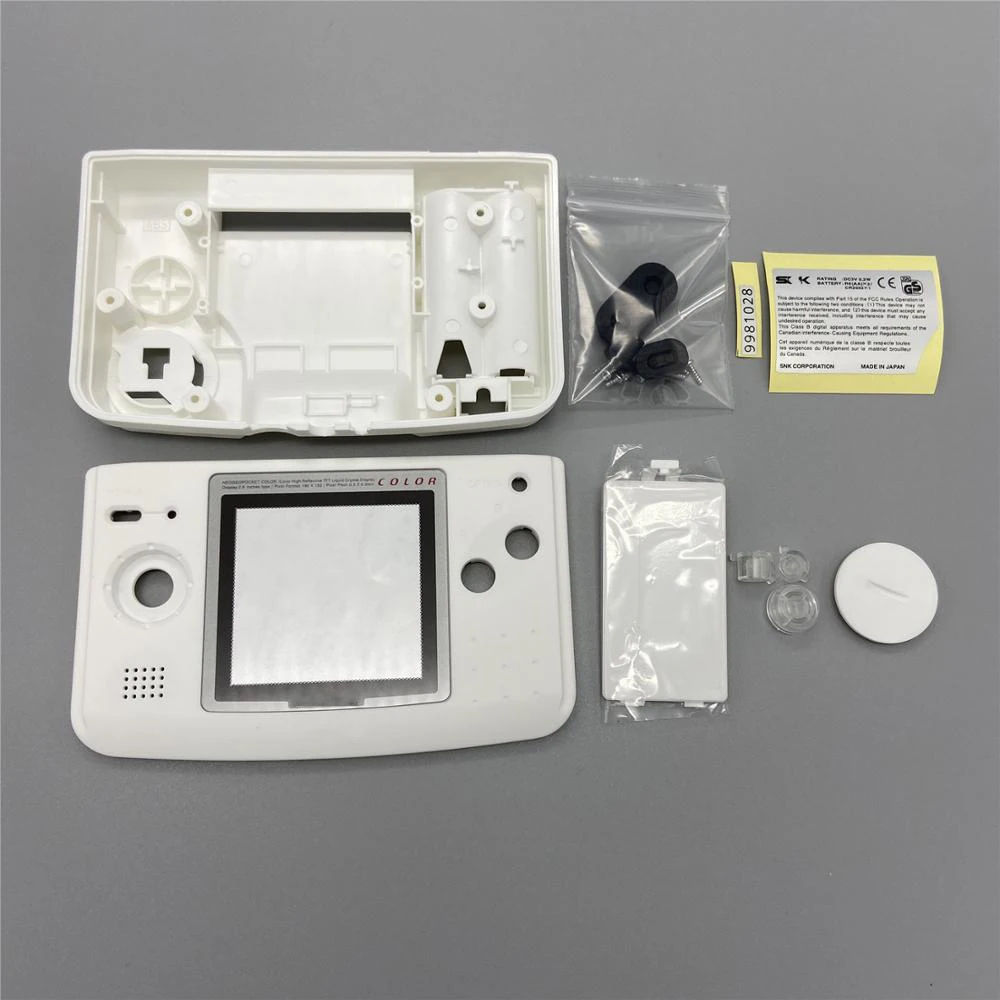 ZUIDID For SNK NGPC for NEO GEO POCKET COLOR house shell repair Plastic Full shell case replacement