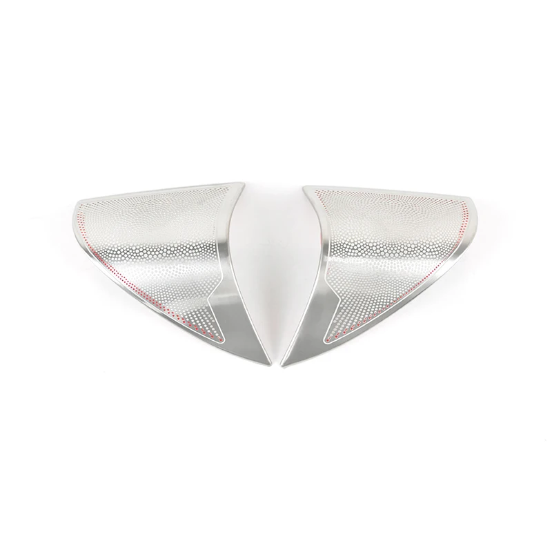 Stainless Steel Speaker Tweeter Cover Sticker For Mercedes Benz CLA C117 2013-2019 Car Door Window A-pillar Triangle Accessory - view 3